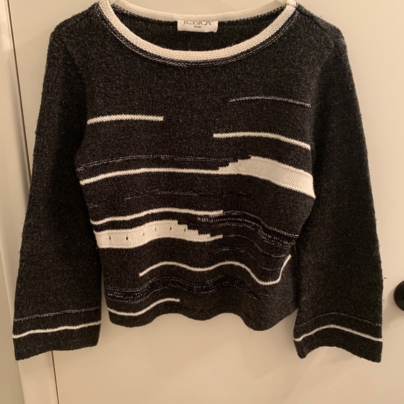 Soft dark grey sweater - Picture 1 of 3